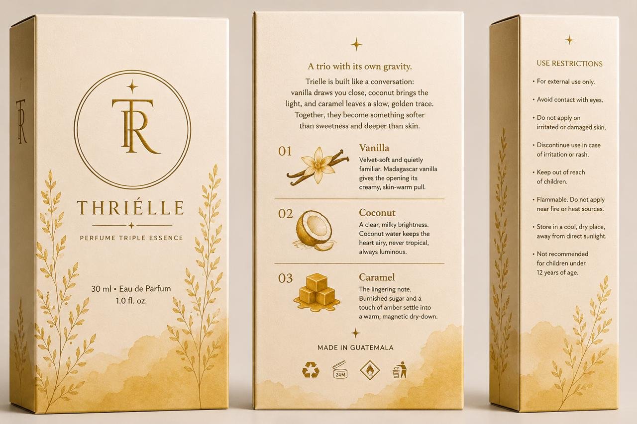 Thriélle packaging